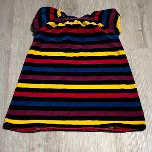 Polarn O. Pyret Multicolor Striped Dress